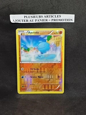 Carte Pokemon Française Axoloto 38/98 Xy Origines Antiques REVERSE - Photo 1/3