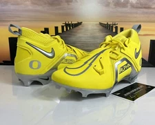 Nike Men's Size 14 Oregon Ducks PE Alpha Menace Pro 3 Team Issue Football Cleats