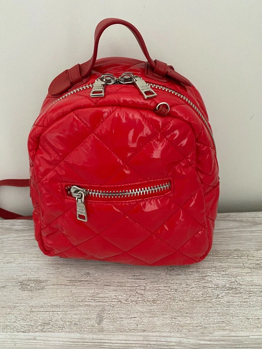 Steve Madden Embossed Pattern Crimson Red Mini Backpack NEW WITH TAGS Rare Steve Madden | Bags | Steve Madden Embossed Pattern Crimson  main image 4