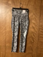 High Rise Fitted Size Small 7/8 Ankle Train Workout Leggings by Xersion