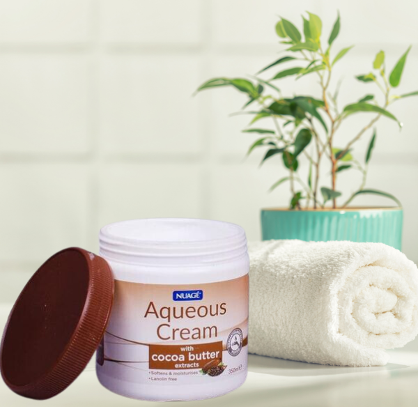 Nuage Aqueous Cream Cocoa Butter Extract Skin Wash Moisturiser 350ml eBay