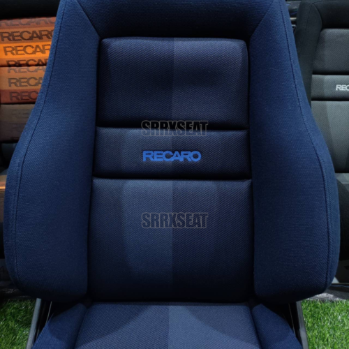 【1 PAIR】AUTHENTIC RECARO LSC BLUE MONZA Very Good Condition - Foto 4 di 12
