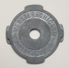 Lot of 6 Vintage 45 RPM Metal Adapter Webster Chicago Corporation 