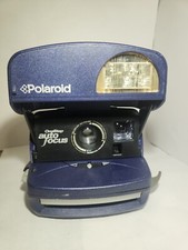 Polaroid One Step Auto Focus Instant Camera 600 Film Camera Navy Blue Works