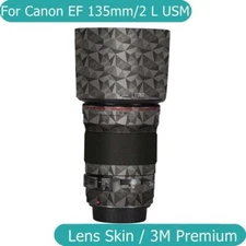 For Canon EF 135mm F2 L USM Decal Skin Vinyl Wrap Film Camera Lens Sticker EF135