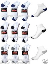 5 100 Dozen Wholesale Lot Men Sports Cotton Ankle Socks Athletic P284 9-11 10-13