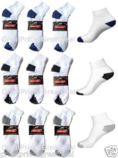 5~100 Dozen Wholesale Lot Men Sports Cotton Ankle Socks Athletic P284 9-11 10-13