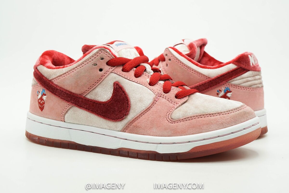 NIKE DUNK SB LOW USED SIZE 4.5 STRANGE LOVE BRIGHT MELON GYM NIKE DUNK SB LOW USED SIZE 4.5 STRANGE LOVE BRIGHT MELON GYM