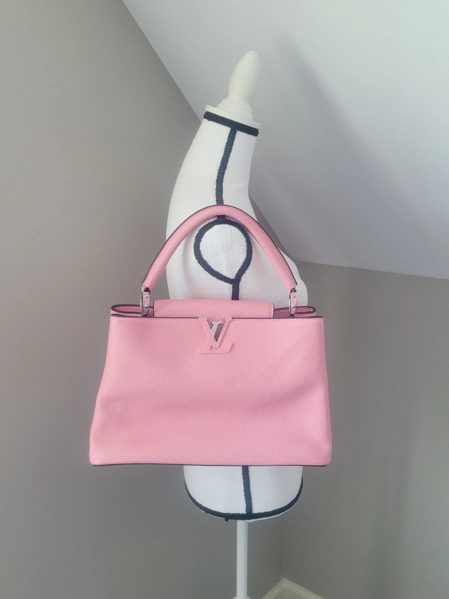 louis vuitton pink capucines