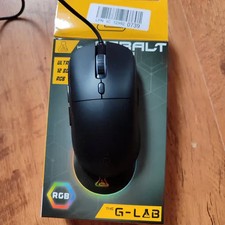 Souris Gamer filaire - The G-Lab - KULT-COBALT - RGB - 12800 DPI - Noir