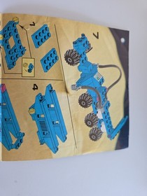 Lego 6881 Lunar Rocket Launcher - Instructions Only Vintage Lego 1984
