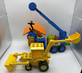 LEGO 3297 DUPLO: Bob The Builder: Scoop Lofty at the Building Yard extras too