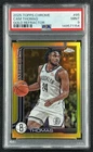 2025 Topps Chrome Basketball Gold Refractor Cam Thomas #85 PSA 9