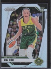 2024 Panini Prizm WNBA #75 Nika Muhl RC Silver Prizms - Storm