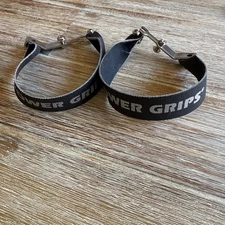 Power Grips Pedal Straps - Toe Clips 295mm for Vintage Road or Mountain Bike