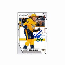 Mikael Granlund Autographed Nashville Predators 2023-24 O-Pee-Chee Hockey card