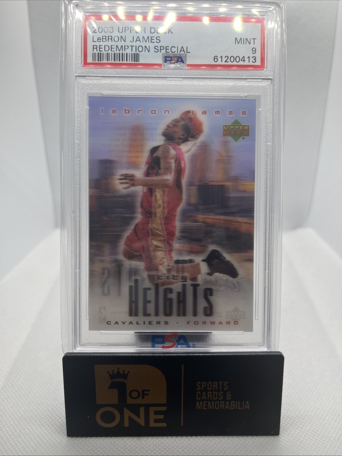 2003 Upper Deck - Redemption Special - PSA 9 - LeBron James - Cavs