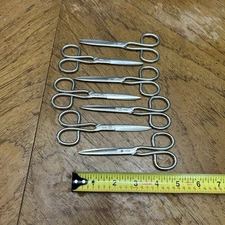 Vintage Lot Of 7 Small Sewing/Embroidery Scissors Made in Germany !!