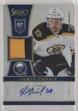 2013 Panini Select Rookie Jersey Silver Prizm Prime 25/25 Jamie Tardif Auto 1t6
