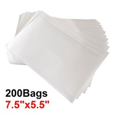 200 Packing List Envelopes 7.5" x 5.5" Shipping Label Enclosed Adhesive Pouches