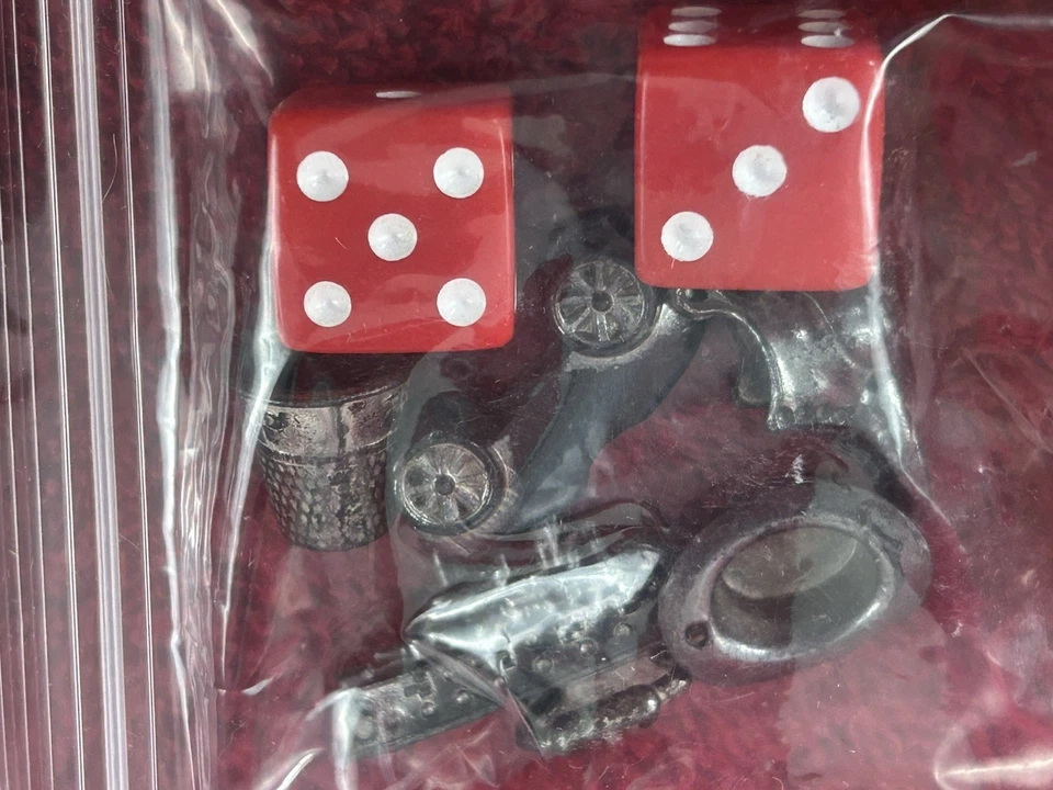 Juego Monopoly Parker Brothers 1936 vintage sin tablero casas de madera hoteles extras Foto 4 de 4