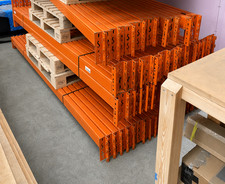 20 x Redirack Pallet Racking Beams 2700mm x 100mm Heavy Duty Used Job Lot (16)