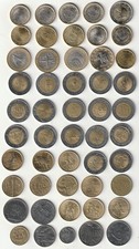 SAN MARINO LOTE DE 50 MONEDAS TODAS DIFERENTES FECHAS MONEDAS EN LIRE Y EUROS