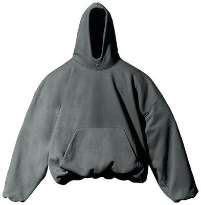 YZY×GAP by BALENCIAGA sweat zip hoodie Yeezy x Gap x Balenciaga H14 Double Face Full Zip Hoodie YZY Grey