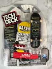 Tech Deck TD Baker Skateboards JUSTIN FIGUEROA "FIGGY" Series 4