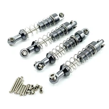 4Pcs RC Car Shock Absorber Spring Damper For WPL C14 C24 C34 MN D90 D91.