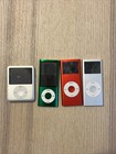 Lot Of 4 Vintage Ipod Nano Mp3 Players A1199 A1320 A1236 Untested As Is Parts