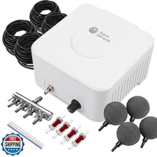AquaMiracle All-in-One Koi Pond Aerator for Outdoor Ponds up to 3
