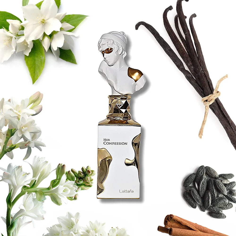 Her Confession by Lattafa Eau de Parfum 3.4 Oz / 100 ml Spray For