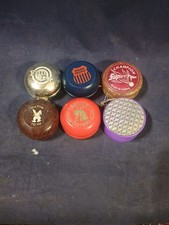 Lot of 6 Mixed vintage Yo-Yos ,Union Pacific, Kodak,Martin,Super Top,Fun Gear.