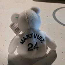 Salvino's Bamm Beano's Martinez 24 White Plush Bear Toy