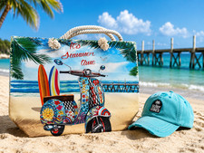 GROSSE WASSERDICHTE STRANDTASCHE, NEU, die TA...