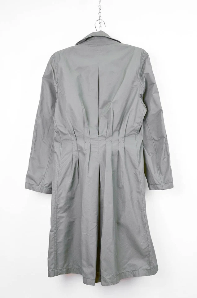 Lanvin x H&M коллекции 2010 серый двубортный плащ - размер 44 (США 34R) - Изображение 2 из 4