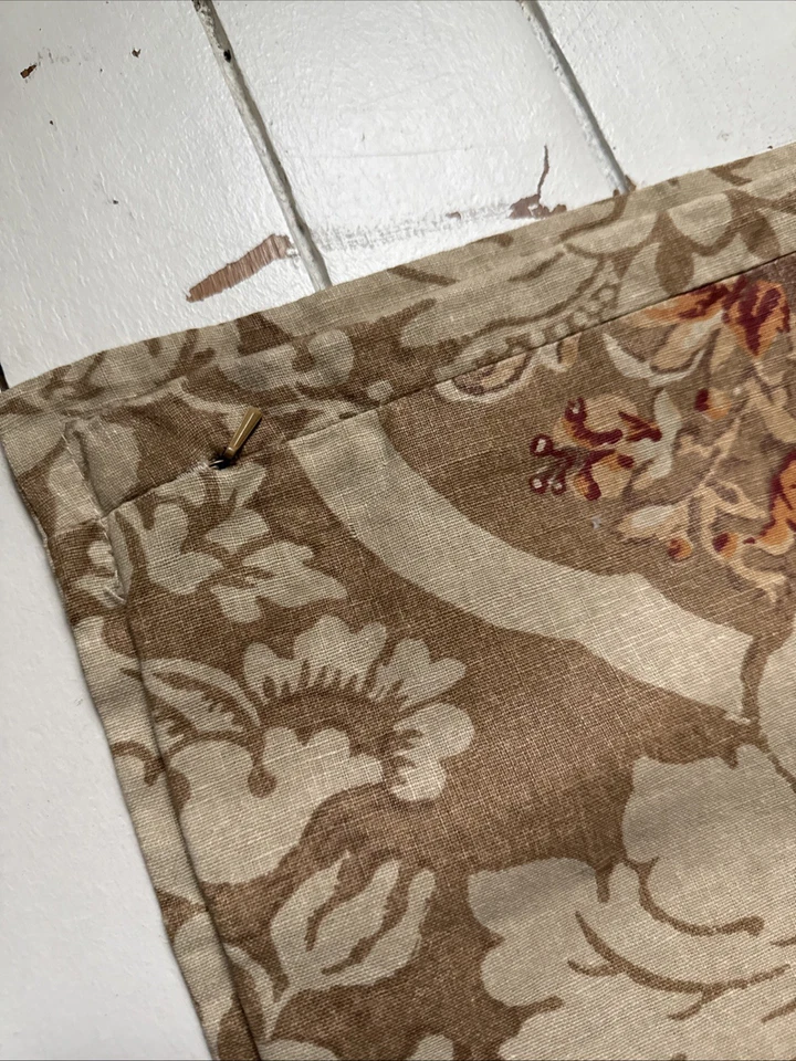 24” X 24” Pottery Barn Camilla Cotton Linen Blend Floral Pillow Cover - Image 4 of 4