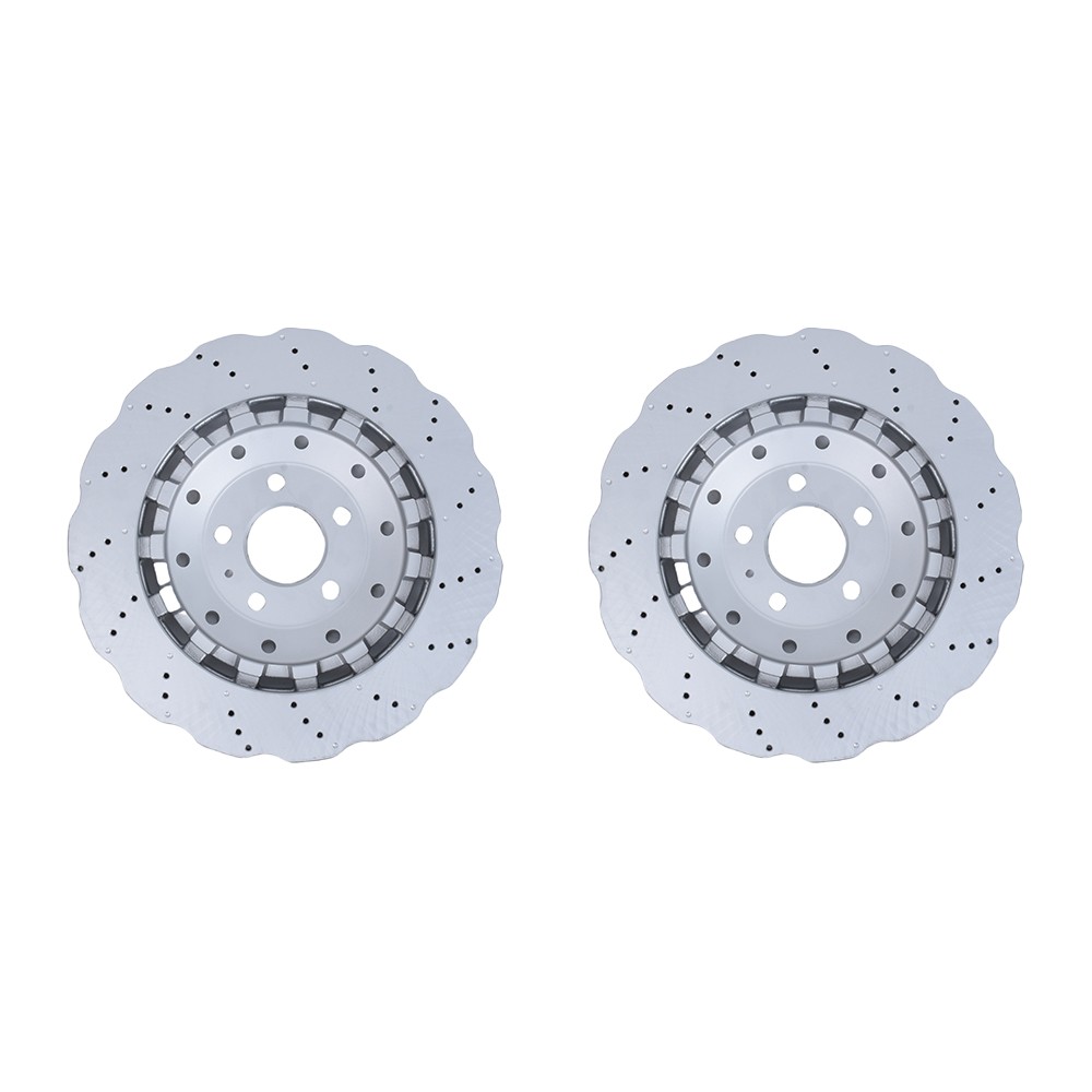 For Lamborghini Huracan R8 Rs5 2x 8T0615301 Front Brake Disc Rotors 365mm