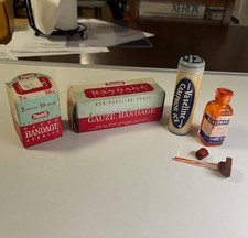 Vintage Medicine Cabinet Items Lot Of  Shown Items 1950s Original Vtg Price Tags