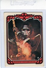 1978 Donruss Kiss 5 Ace Frehley Trading Card Low grade