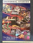 NEW 1997 Universal Studios "Best Theme Park" Poster - Back to the Future Movie
