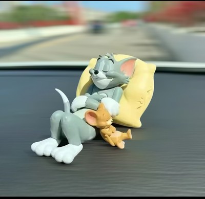 Tom&Jerry süß   Ornament Schreibtisch Deko Spielzeug Figur Auto Wohndeko Geschenk