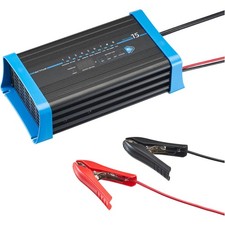 ECTIVE 12V 15A Batterieladegerät 100-300Ah Ladegerät AGM Gel VRLA Batterie