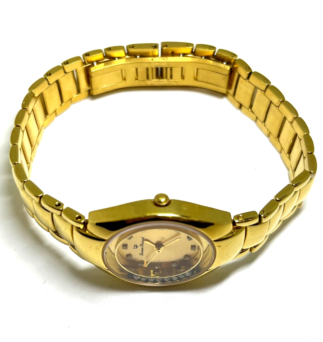Lucien Piccard Gold Plated 27mm Quartz Watch 26371CH View 5
