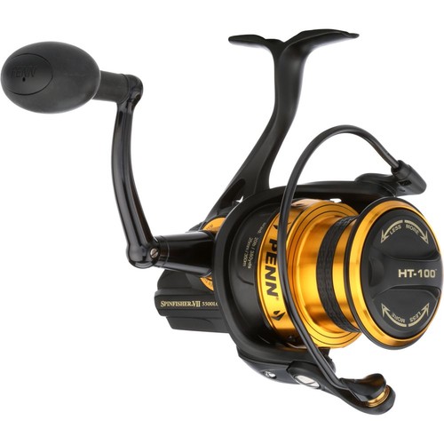 Carrete giratorio de fundición larga Penn Spinfisher VII 5500 arrastre delantero - Imagen 4 de 4