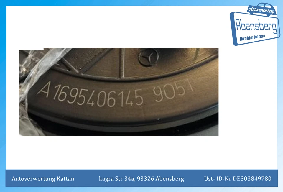 Gebr. Schleifring Lenkstockschalter Mercedes W169 W245 A1695406145 #3765 - Bild 2 von 4