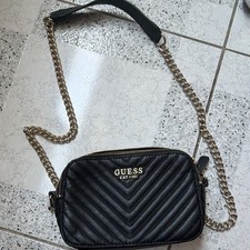 GUESS Damen Umhängetasche Kunstleder Schwarz...
