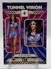 2025 Panini Donruss WNBA Tunnel Vision A'ja Wilson #13 Press Proof
