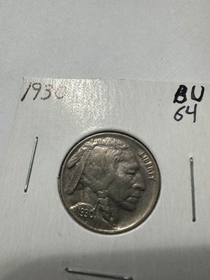 1930 buffalo nickel bu